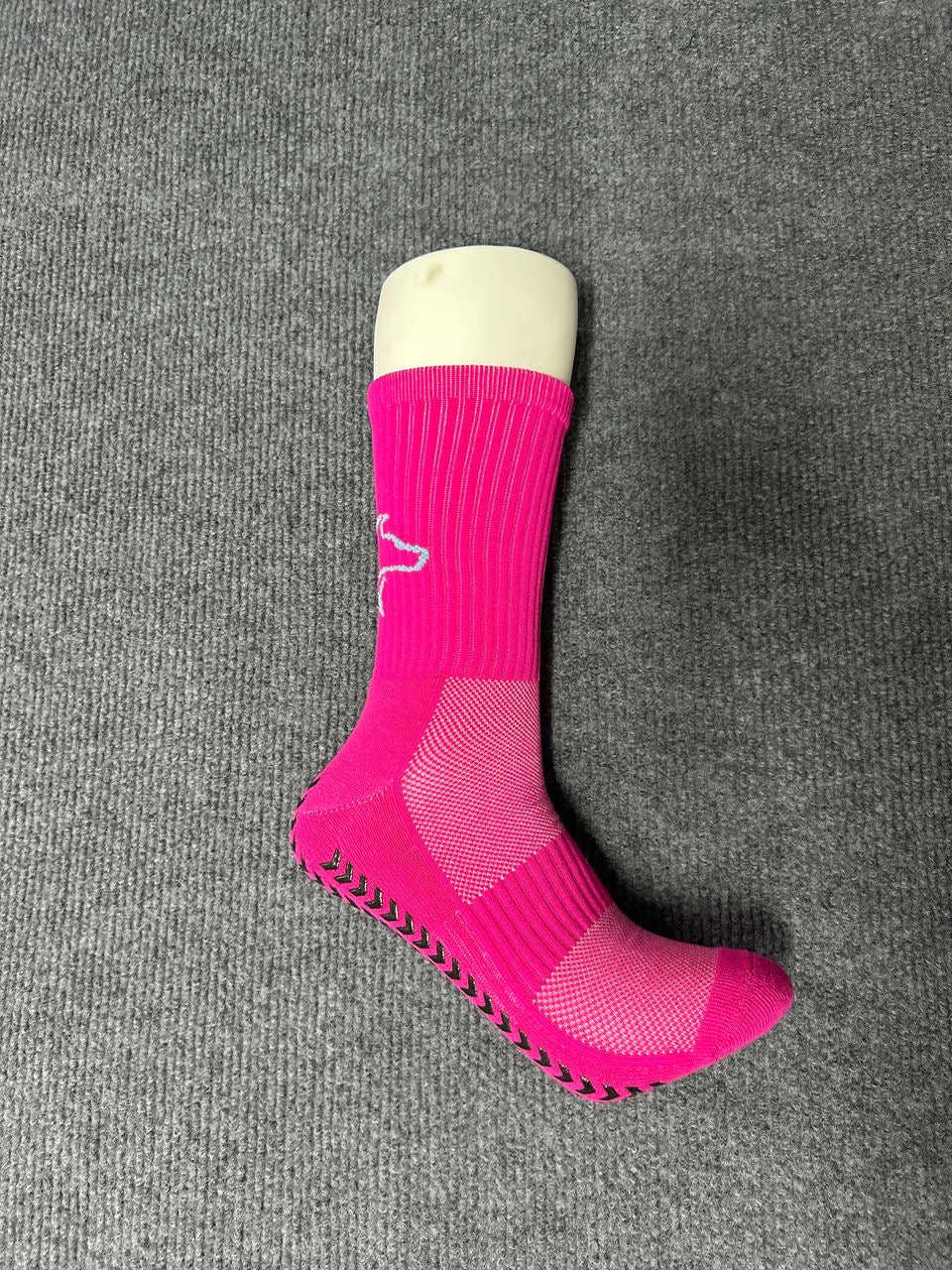 Pink and Blue Grip Socks